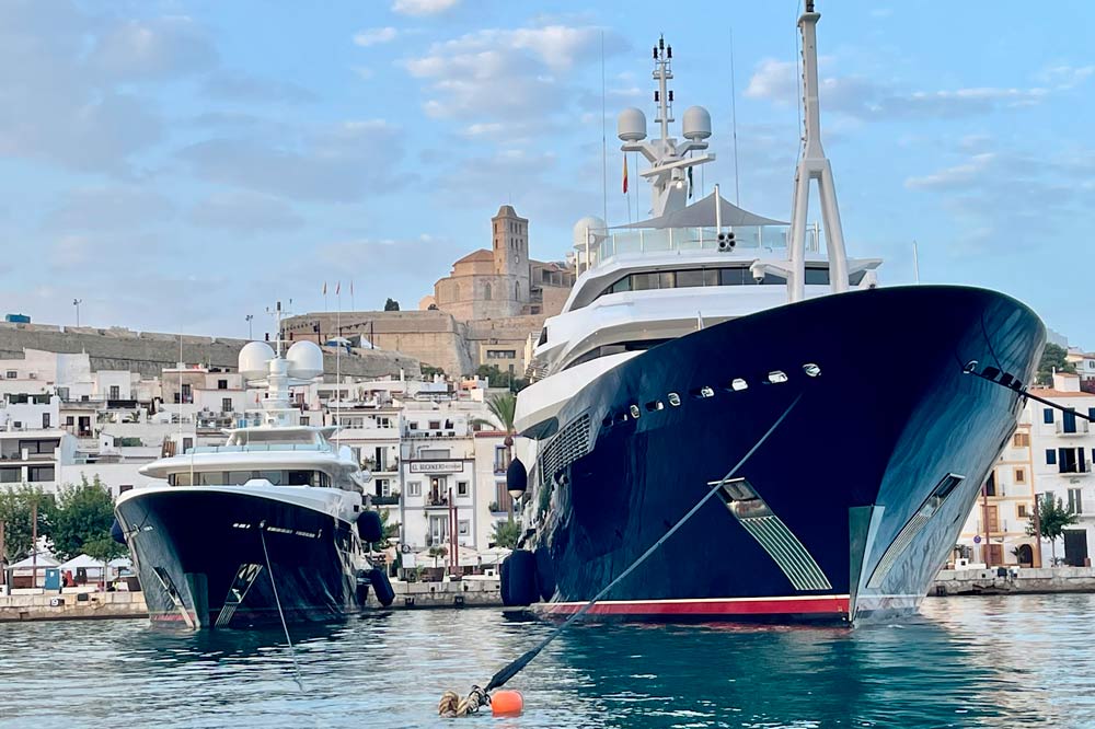 Comprehensive yacht support in Ibiza by Evolutions Agents, ensuring peace of mind for owners, crew, and guests